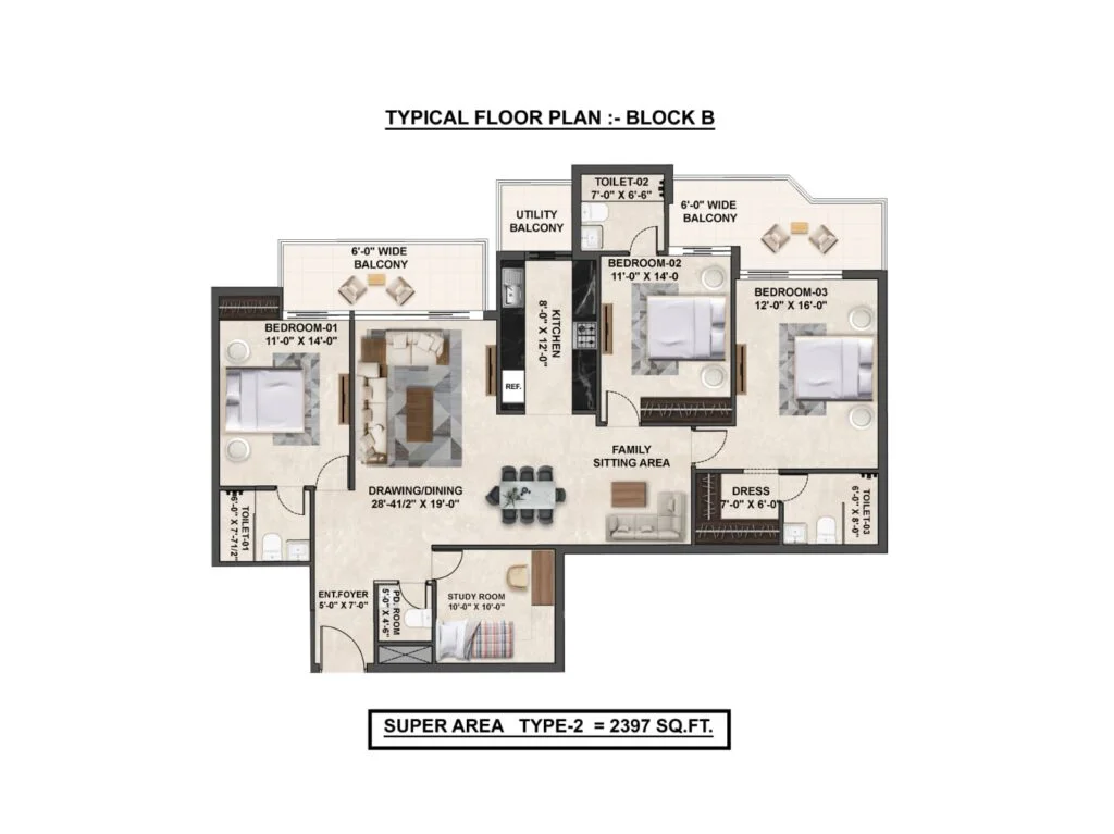 The Medallion Aurum Floor Plans