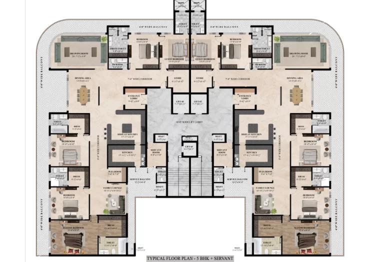 Marbella Royce Floor Plans