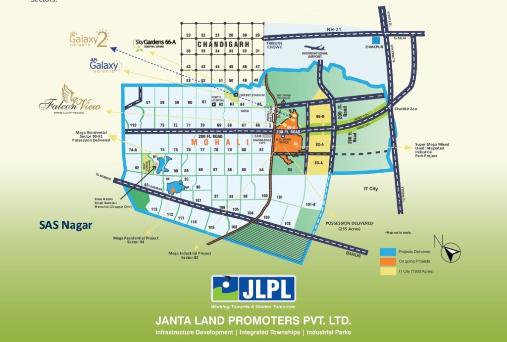 JLPL Falcon View location map